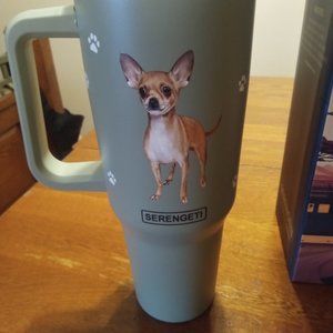NEW 40 oz tumbler Chihuahua